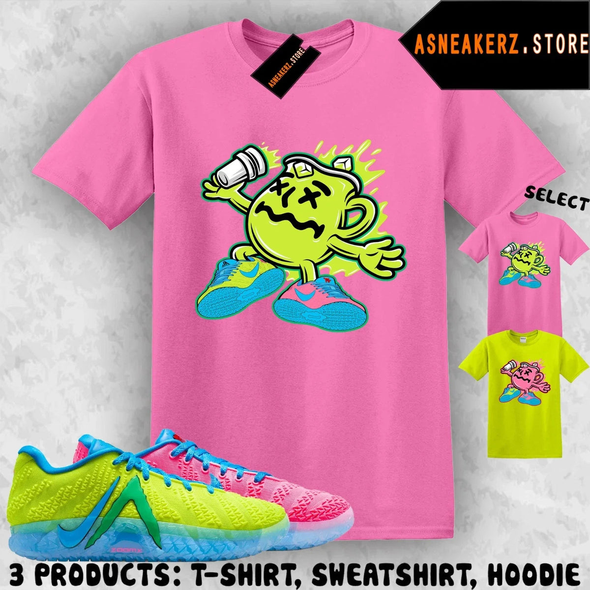 Tee Shirt Matching Ja 3 Kool Aid 2026 To Match Sneaker Kool Kicks Unisex