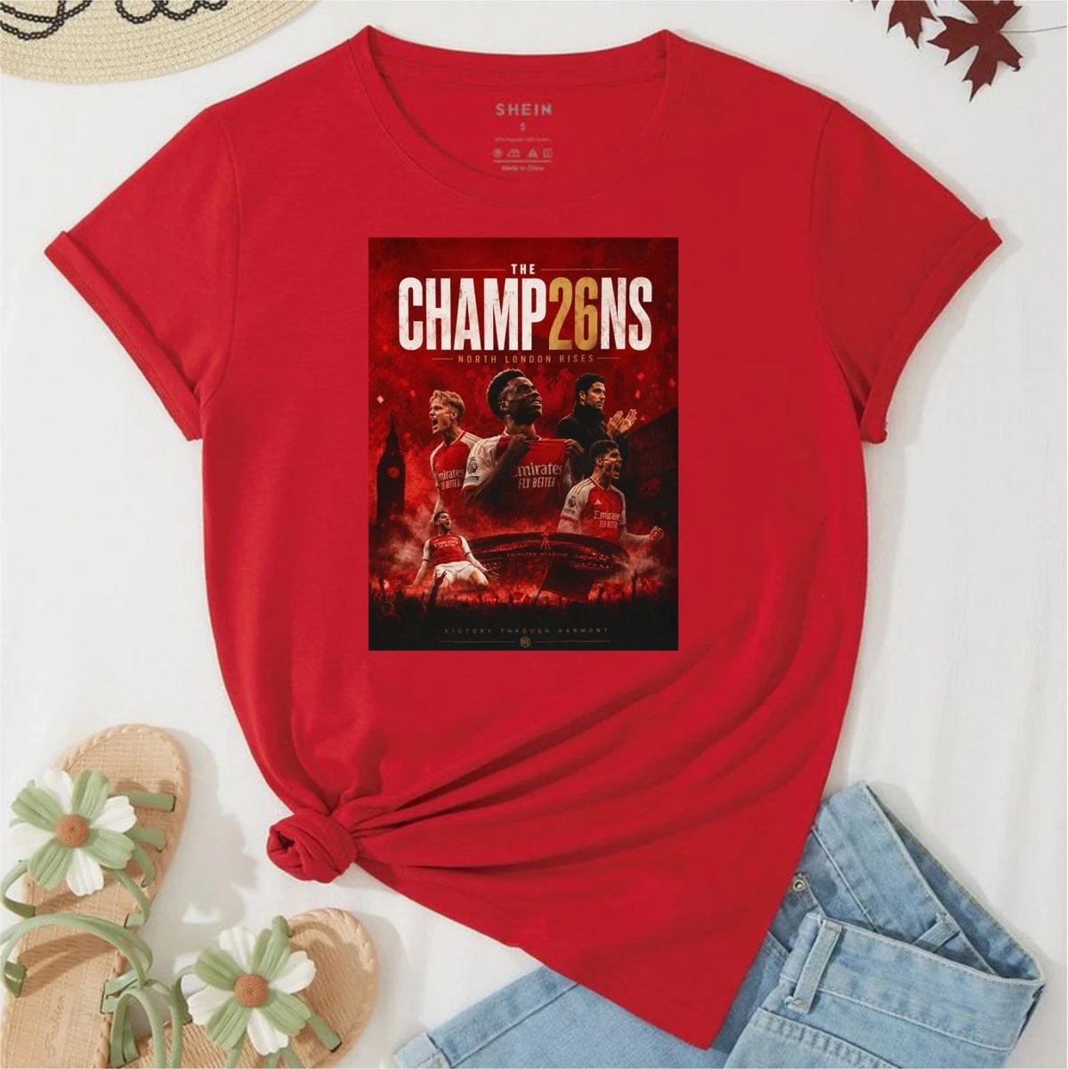Champions Football , Winner 2026 League North London Rises Legends Shirt Unisex