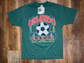 Vintage Hanes 1996 Atlanta Olympics Orlando Soccer T Shirt Sz XL Green USA NWT Unisex