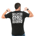 Trump funny QR code Tee Shirt President Donald Trump Mens funny Scan code back T Unisex