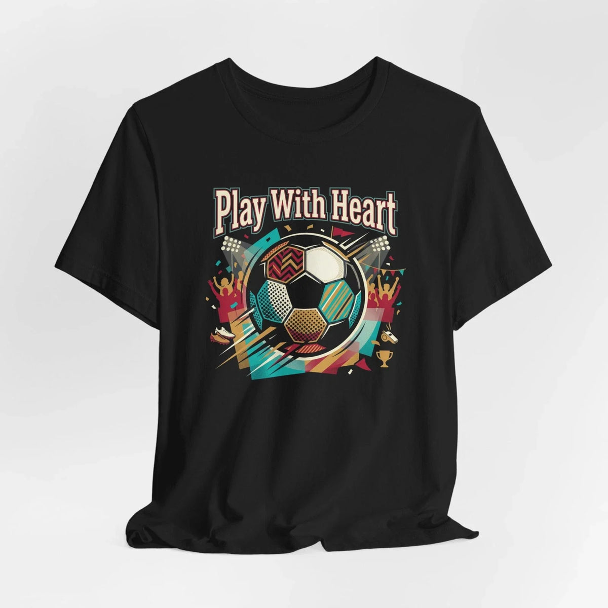 Maximalist Soccer Spirit Game Day Tee | Sports Fan Athletic Unisex