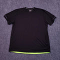 Lotto Soccer Training Men's 3XL Performance Futbol Tee Ball Top Black Unisex
