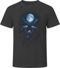 Axolotl Moonlit Trio Funny Amphibian T Shirt