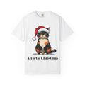 A Tortie Christmas Cat T-Shirt, Unisex Gift, Tortie Cat Tee, Holiday Apparel