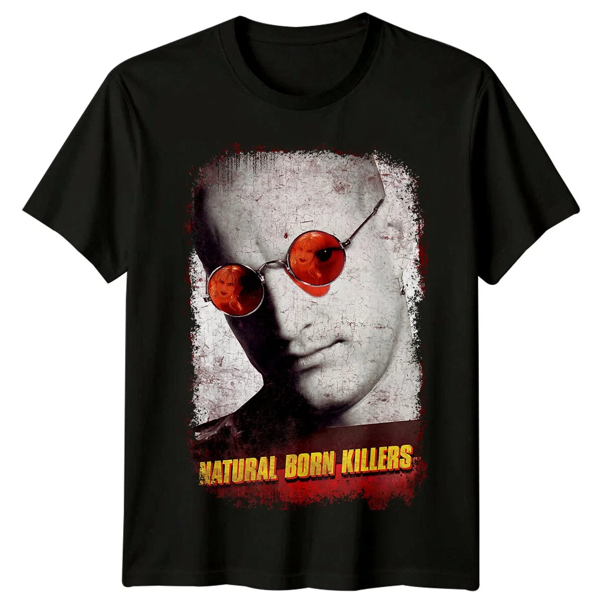 Natural Born Killers (1994) Movie Poster Inspired Retro 90s Tee Unisex Unisex