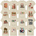 Funny Christmas Adult T-Shirt Reindeer Festive Christmas Gift