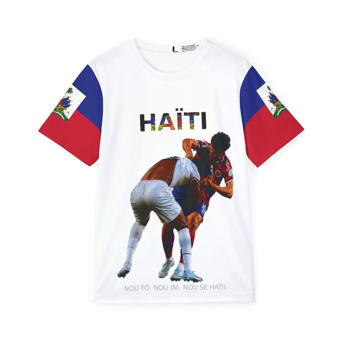 Haiti Soccer Action Jersey Unisex