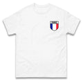 France Badge football T Shirt,Personalised football Tee,Custom Name & Number Top Unisex