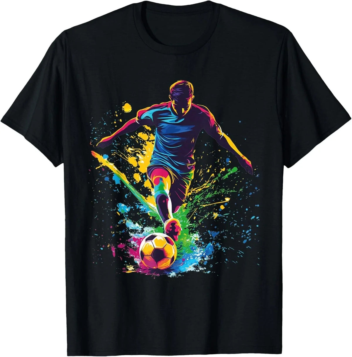 Soccer Ball Football Player and Fan Graphic Unisex