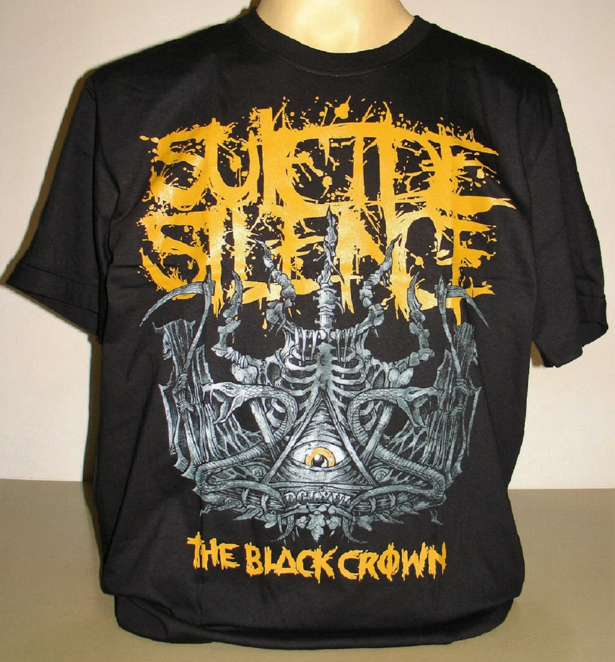 Suicide Silence The Black Crown Size S M L XL 2XL 3XL Deathcore Band New Unisex