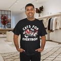 Cats for Everybody Santa Sleigh Christmas T-Shirt