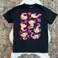 Hot Topic Axolotl Shirt Mens Medium Black Kawaii Anime Snouleaf Salamander Tee