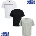 Jack & Jones Mens , Casual Short Sleeve Crew Neck Top Tees UK Size S-XXL Unisex