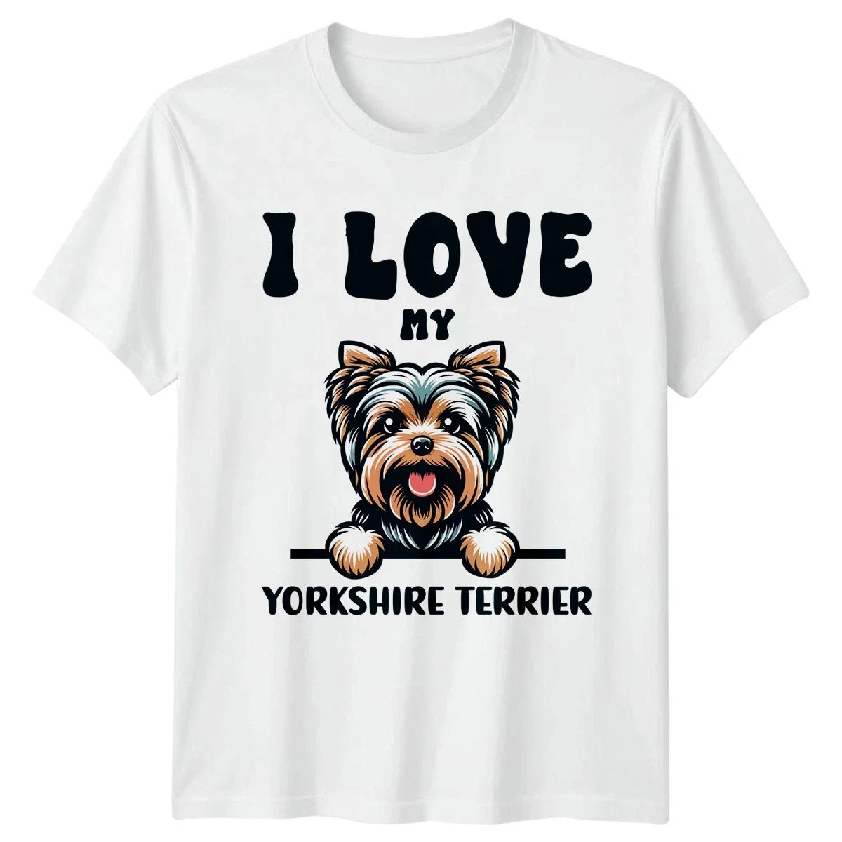 I Love My Yorkshire Terrier Yorkie Dog Birthday Gift For Him And Her Unisex