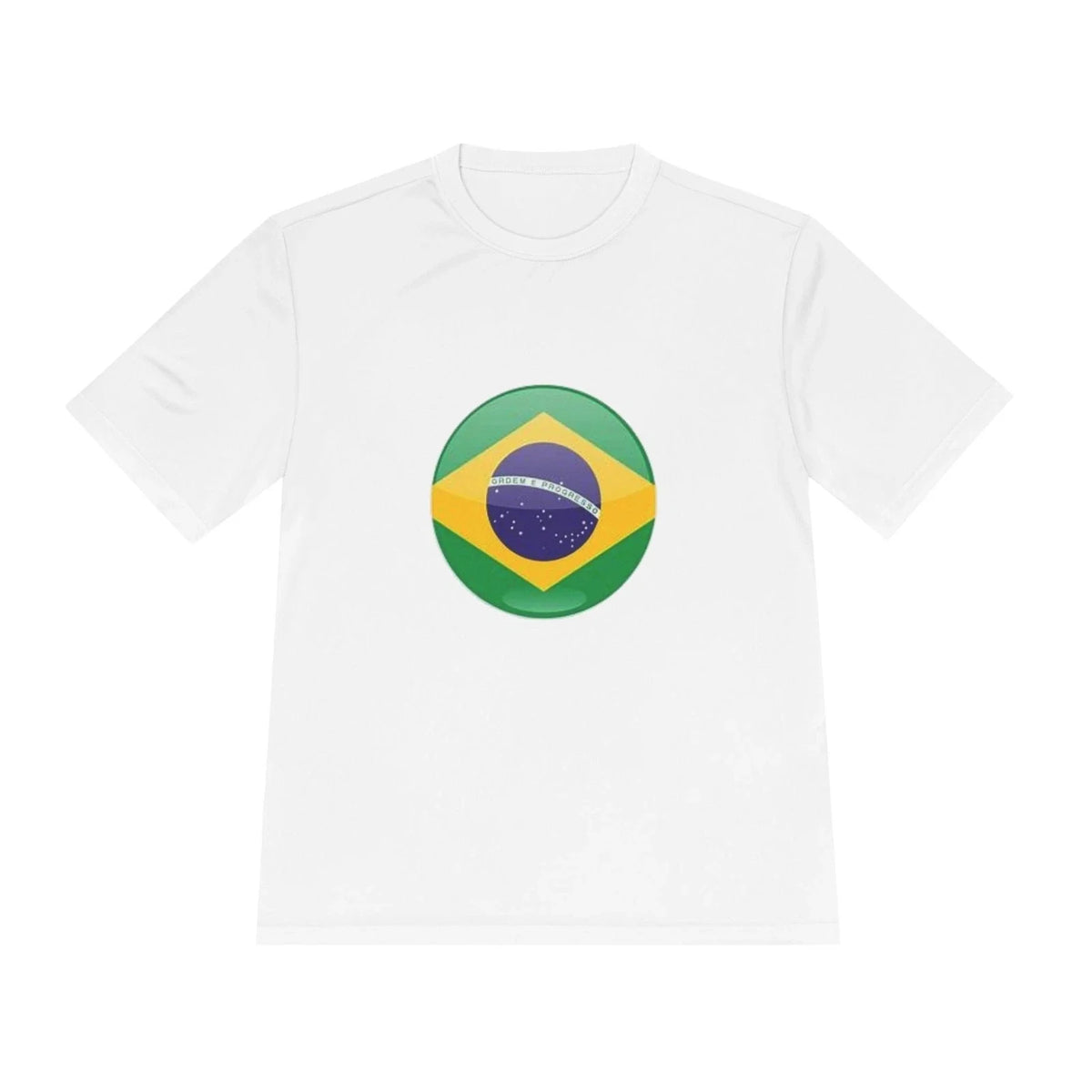 Brazil Flag Soccer Ball Tee | World Cup Brazil 2026 Unisex