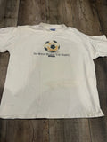 Vintage 1990s “Aussie T” TShirt Size L Soccer Used Unisex