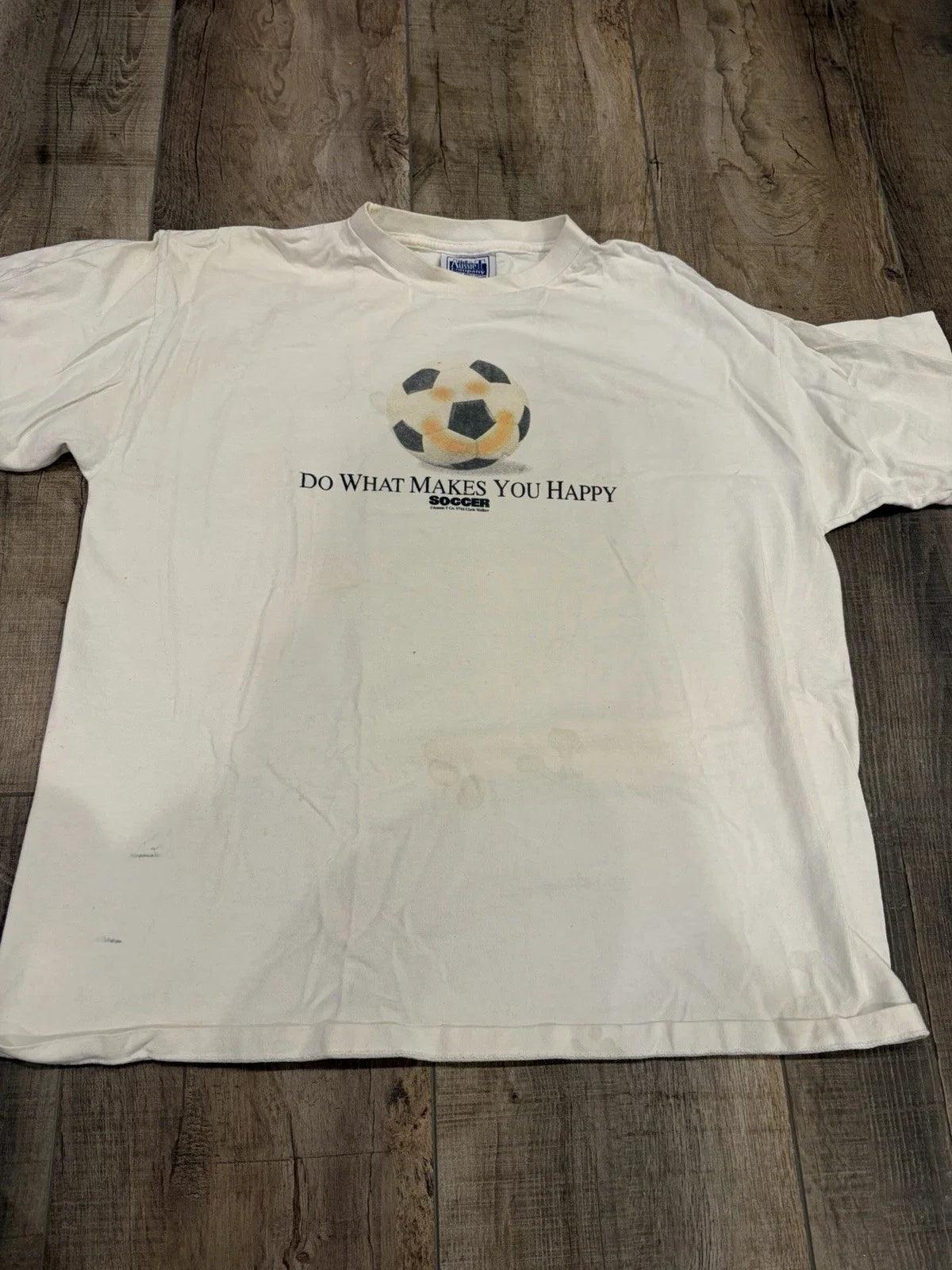 Vintage 1990s “Aussie T” TShirt Size L Soccer Used Unisex