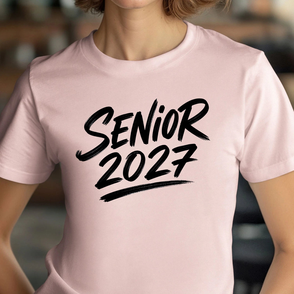 Senior 2027 Shirt, Class of 2027 Tee, Minimal High School Senior Year