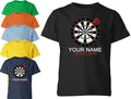 Personalised Darts T Shirt Any Name The Darts Legend Gift Kids Unisex Tee Unisex