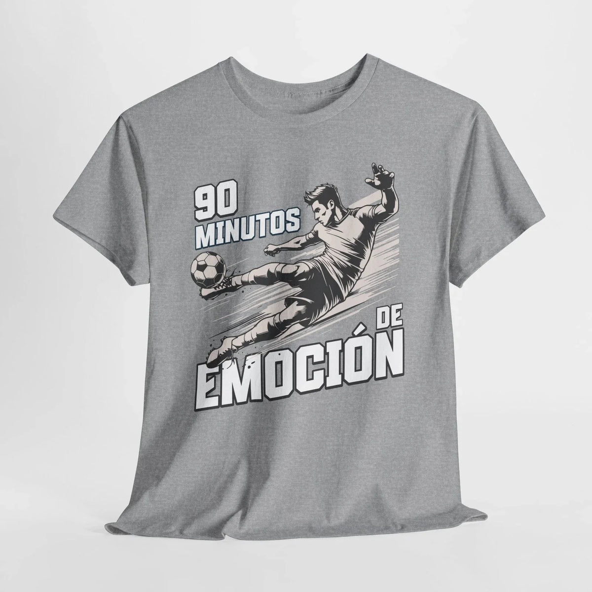 Golazo Graphic Tee 90 Min de Emoción Soccer Futbol Shirt Unisex