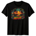 Roots Rock Reggae Mens T Shirt Rasta Music Lion Judah Jamaica Graphic Tee Unisex