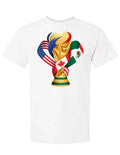 FIFA 2026 tee World Cup Soccer Graphic Tee USA Football Whiter tee Unisex