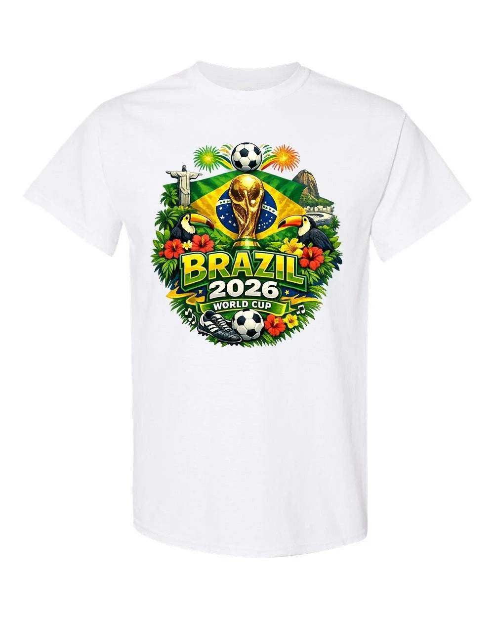 Brazil Soccer 2026 World Cup Style Unisex German Fan Shirt Football Unisex