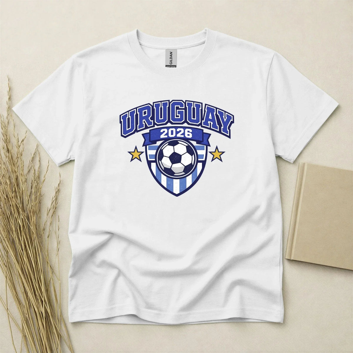Uruguay 2026 Football Fan T Shirt Soccer Supporters Gildan Cotton Family Top Unisex