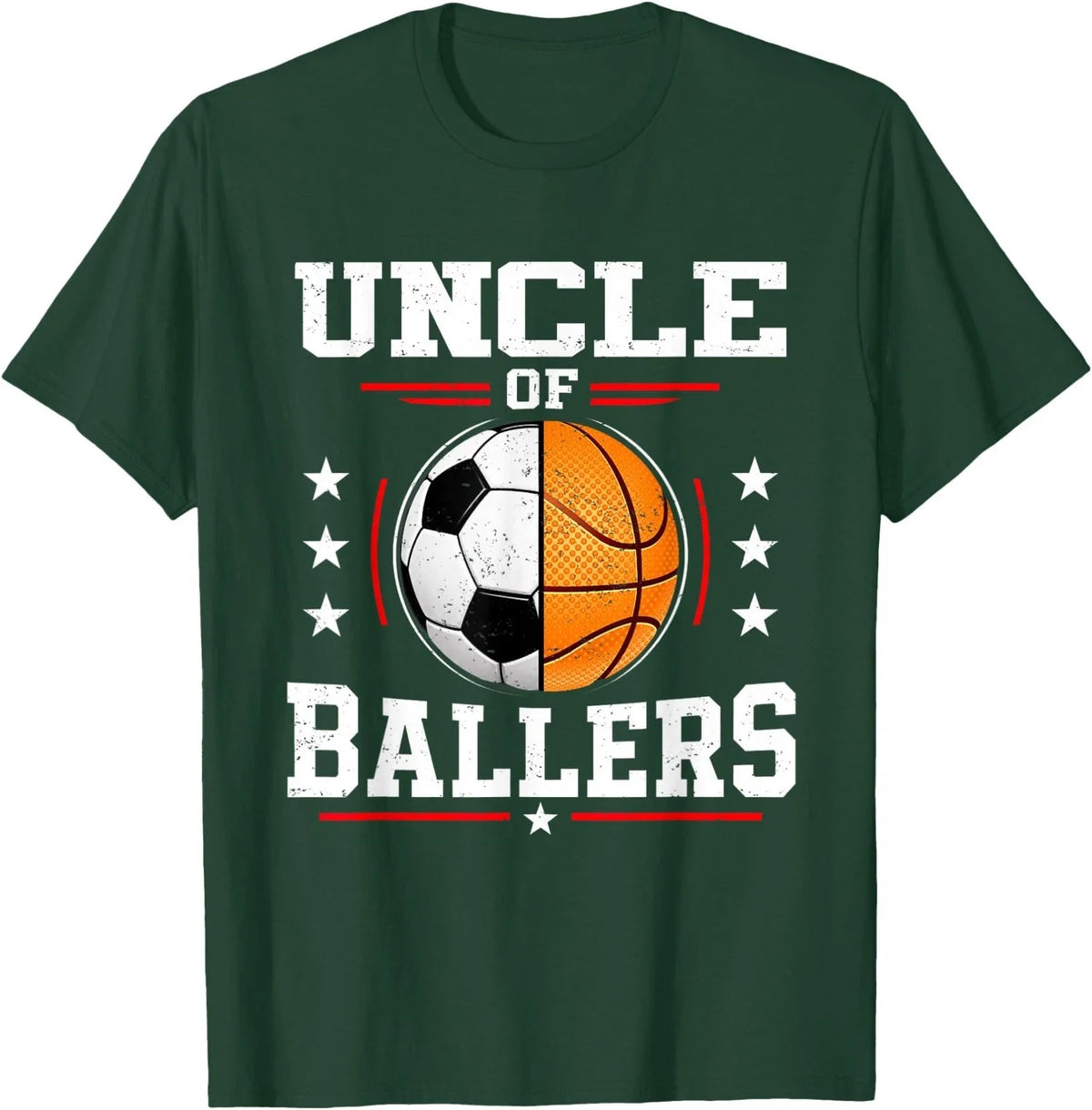 Uncle of Ballers Basketball Soccer Uncle Unisex