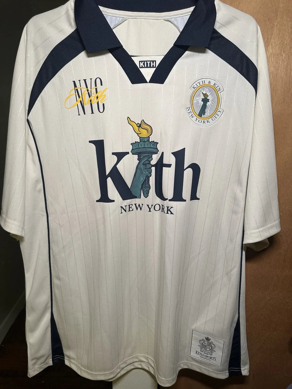 Kith New York Edison Soccer JerseyXL Unisex