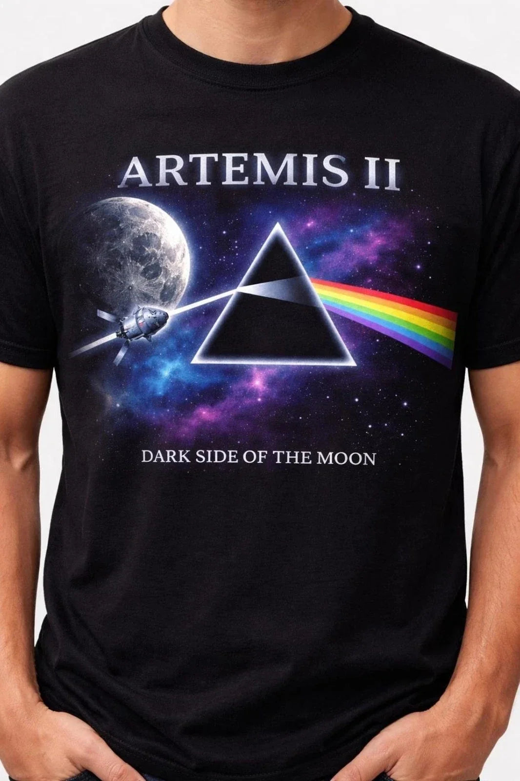 Artemis II Dark Side of the Moon Space Mission Unisex , FAST SHIP Unisex