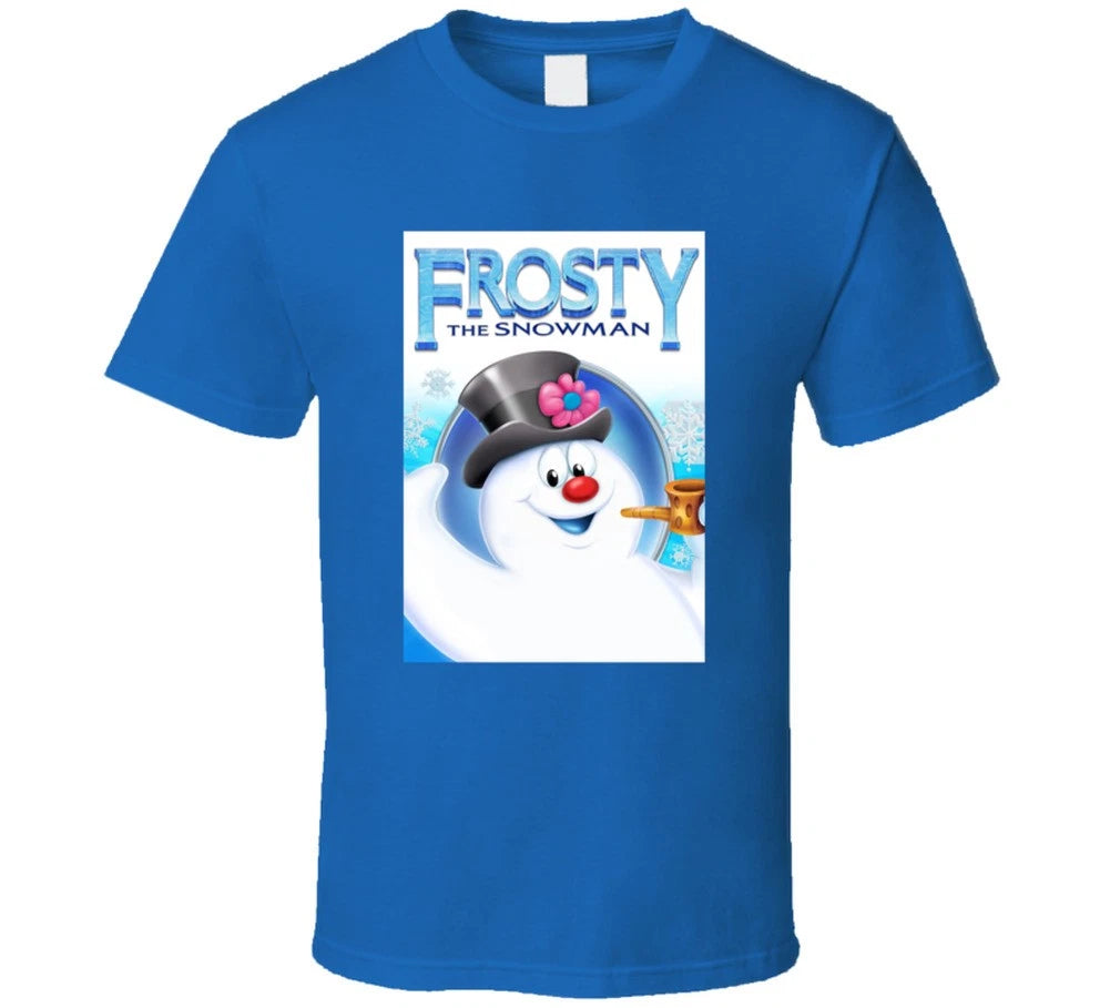 Frosty The Snowman Movie Tee 1969 Animated Holiday Christmas Film T Shirt