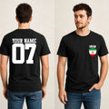 Personalized Team Iran Your Name Number Football Supporters Fan Gift Top Unisex
