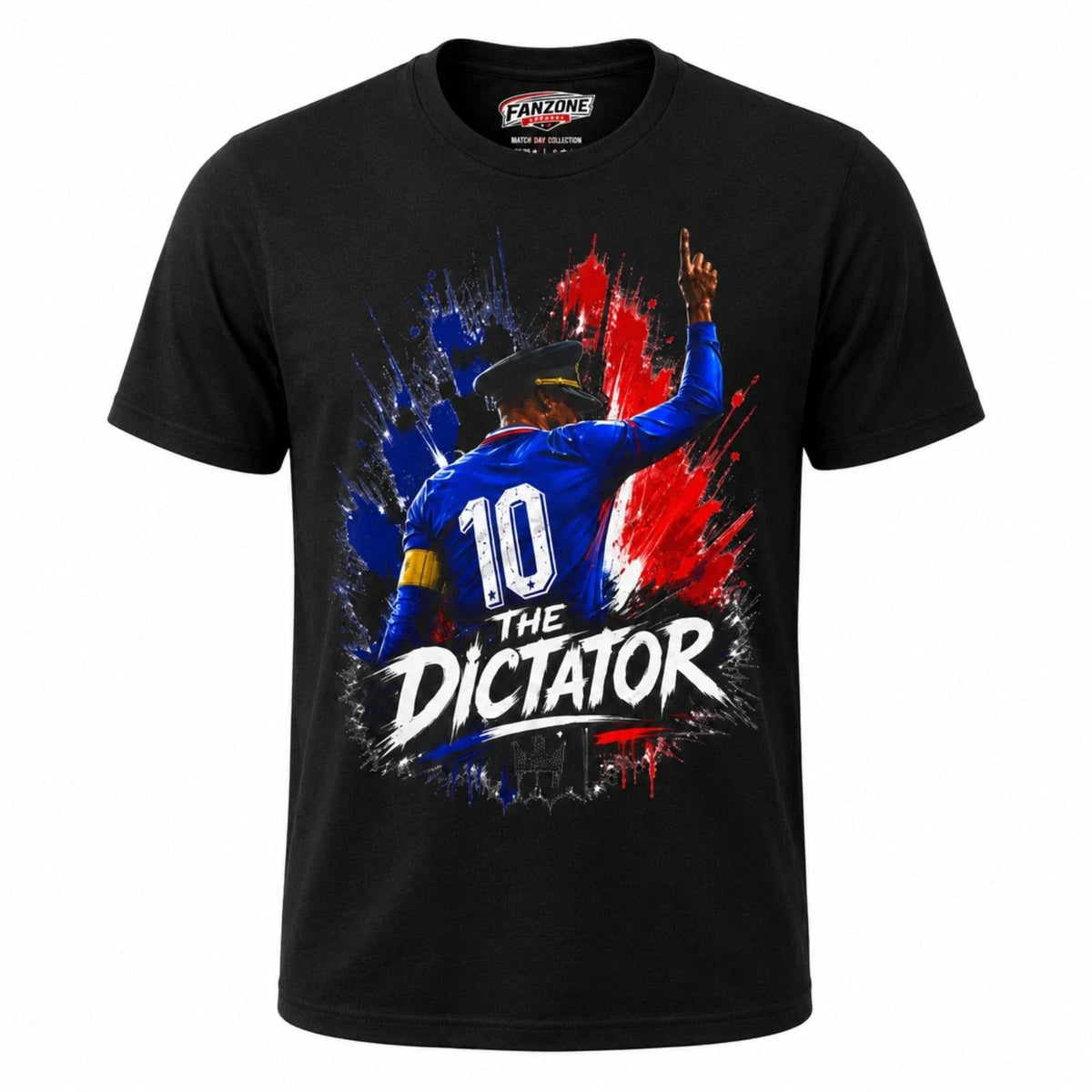 The Dictator 10 France 2026 World Cup Match Day Shirt Black Soccer Fan Tee Made Unisex
