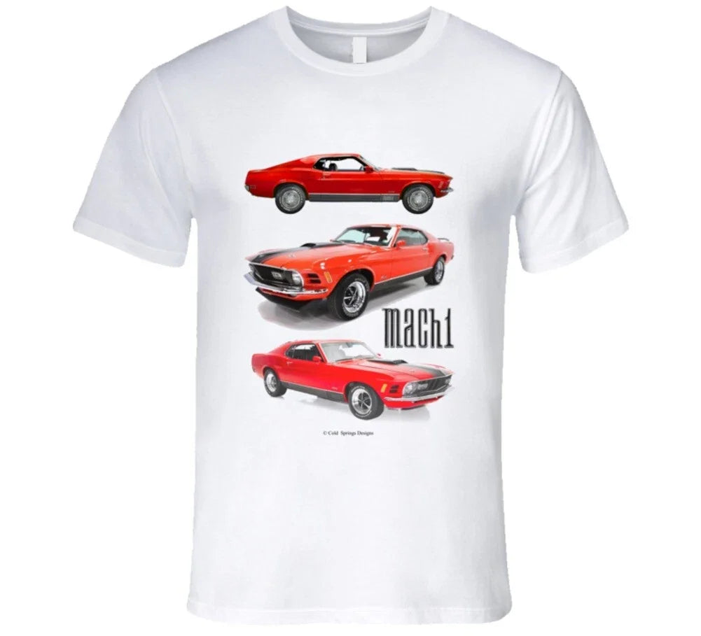 1970 Mustang Mach 1 Musclecar Vintage Premium Gift T Shirt Unisex