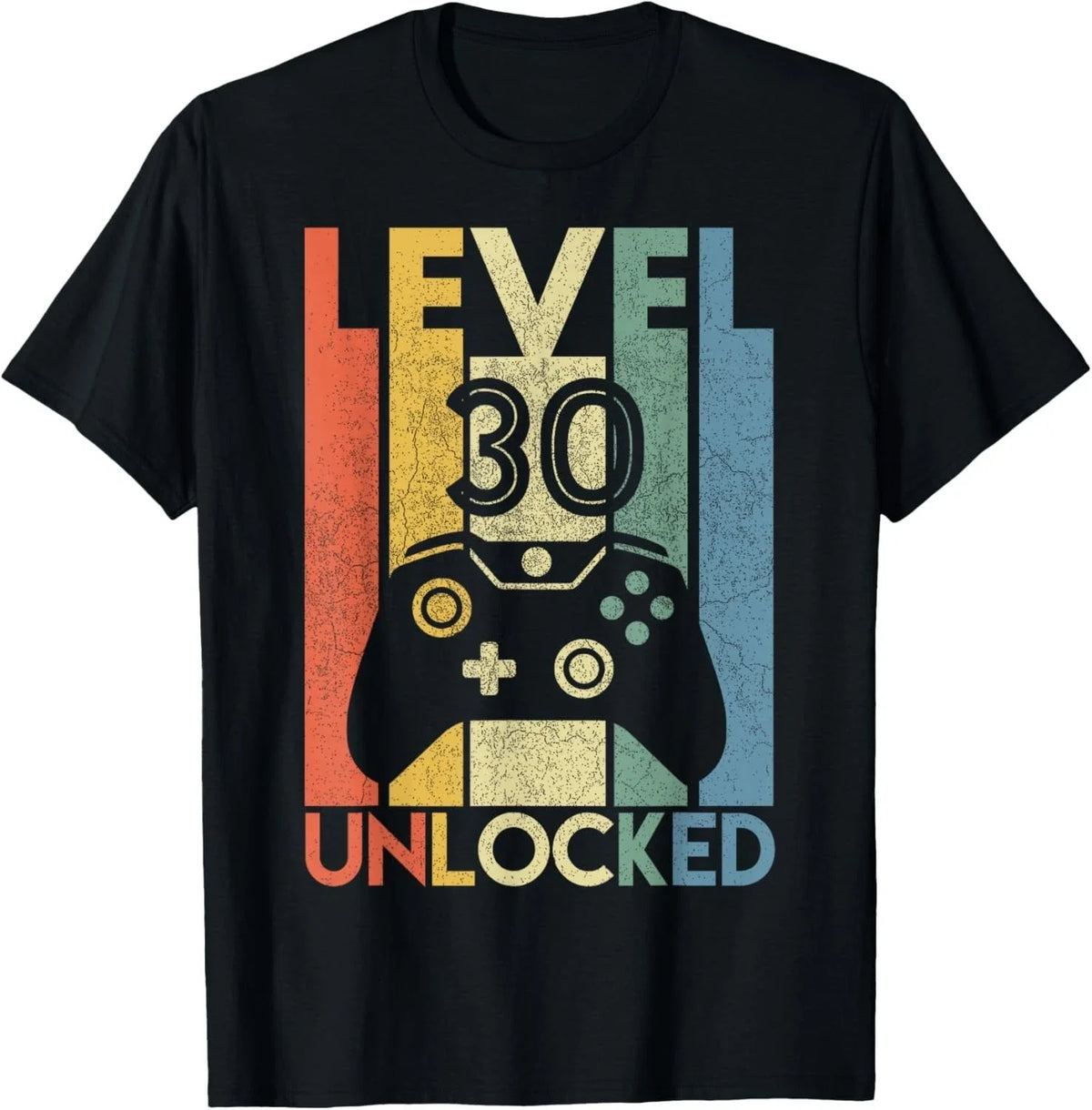 Level 30 Unlocked Funny Video Gamer 30th Birthday Gift Unisex Unisex