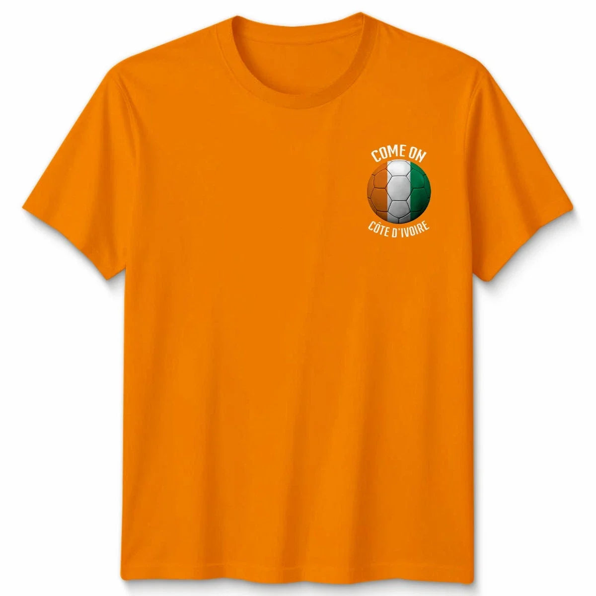Come On Cote d'Ivoire Football Unisex Kids Country Pride Soccer Tee #WC Unisex