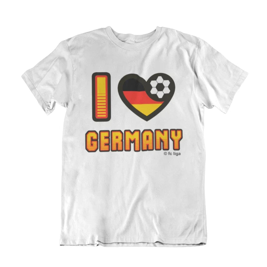 I LOVE GERMANY Football World Cup 2026, Adults Kids Or Baby, World Cup Unisex