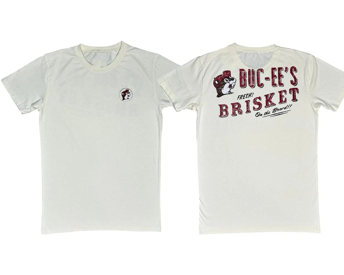 Bucees Fresh Brisket On The Board Unisex Natural S-5XL Unisex
