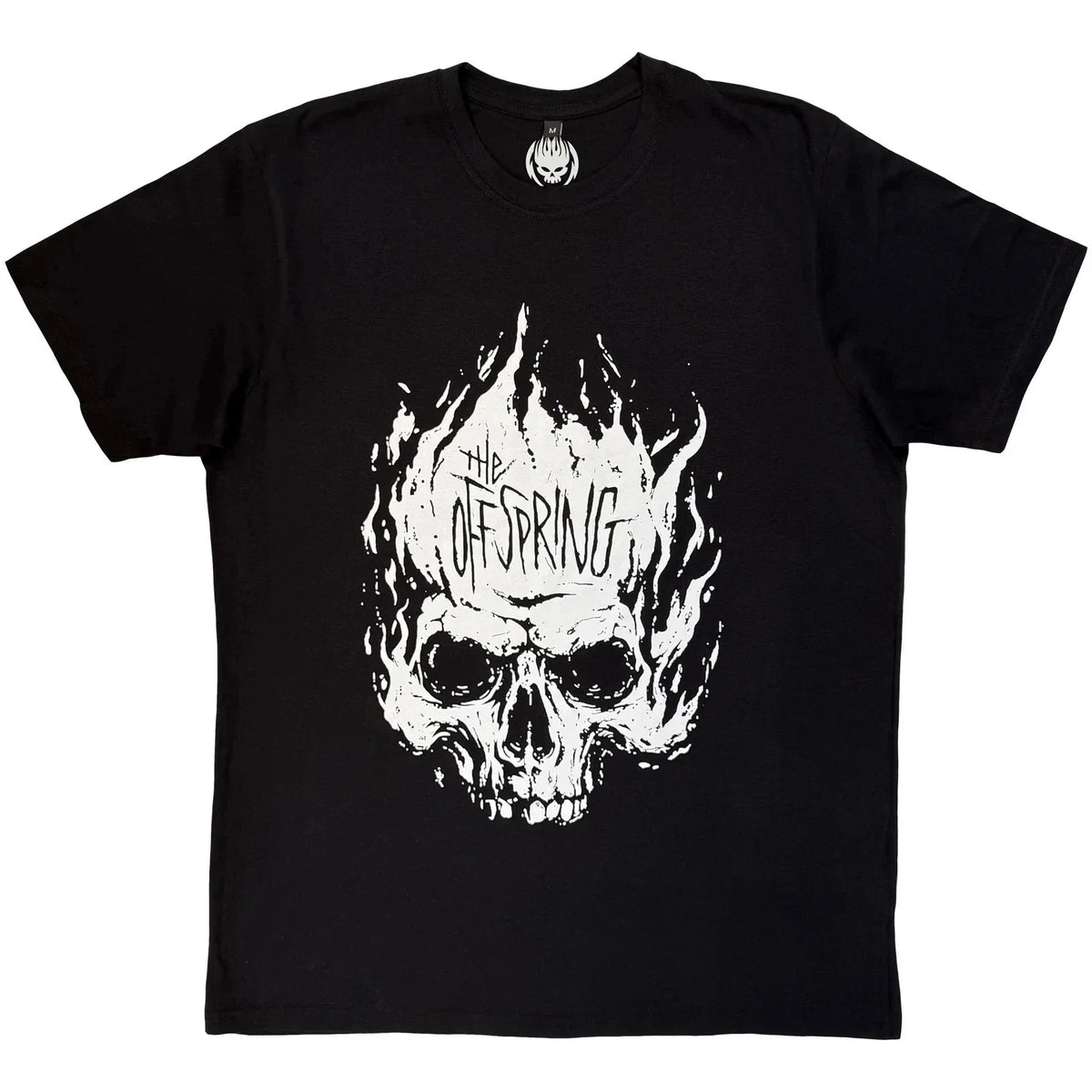 The Offspring Premium Carbon : Skull (Black) OFFICIAL NEW Unisex