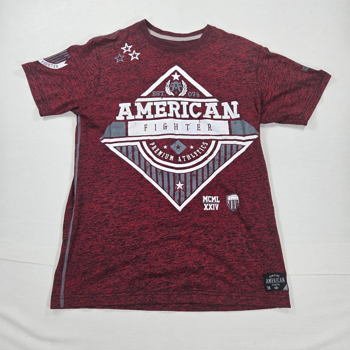 American Fighter Premium Athletics Crossroads in Rusted Red Size Small Unisex