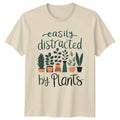Easily Distracted By Plants Indoor Gardening Birthday Gift Unisex