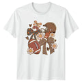 American Football Sports Helmet Bows Flowers Mens Womens Graphic Tee Unisex