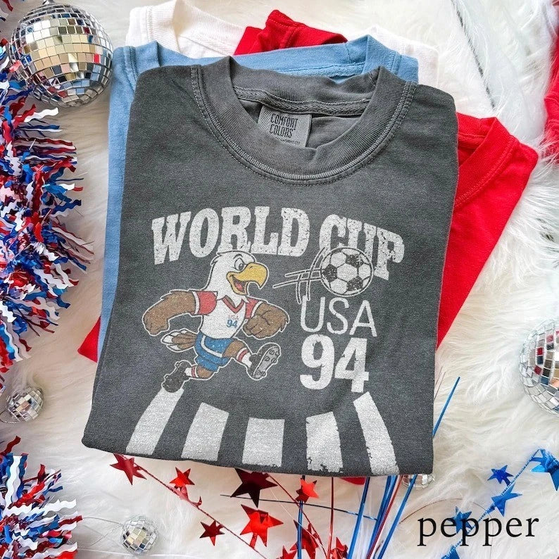 🔥Comfort Colors Eagle Soccer USA Team 2026 Graphic Gift Fans Unisex