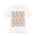 Kawaii Halloween Pumpkin Pattern T-Shirt | Cute Trick or Treat Icons