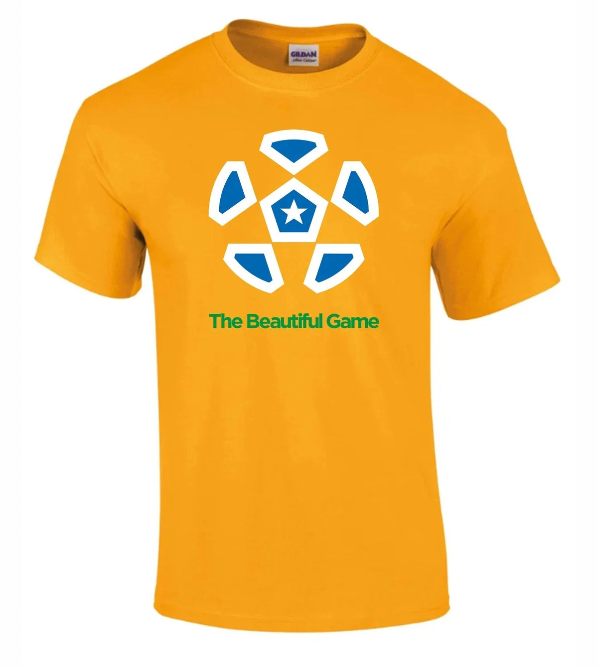 THE BEAUTIFUL GAME T SHIRT WORLD CUP 2026 BRAZIL COLOURS Unisex