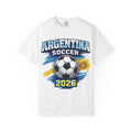Argentina World Cup Soccer 2026 | Football Ball, Flag Accent Unisex