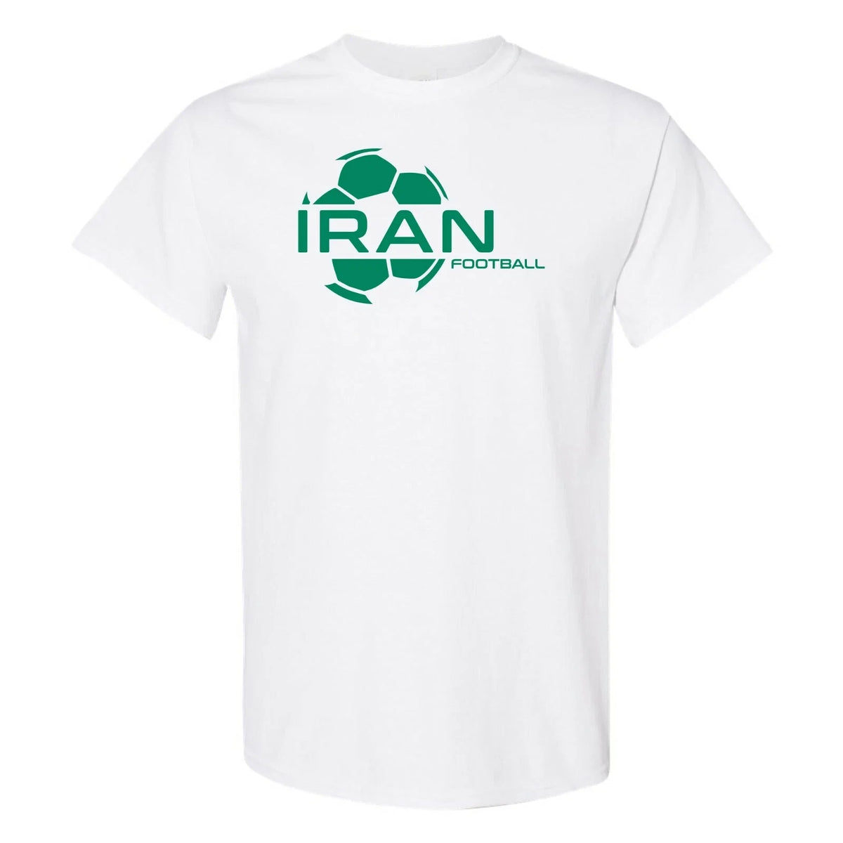 Iran Football Strike - Soccer Sports Short Sleeve - White Unisex