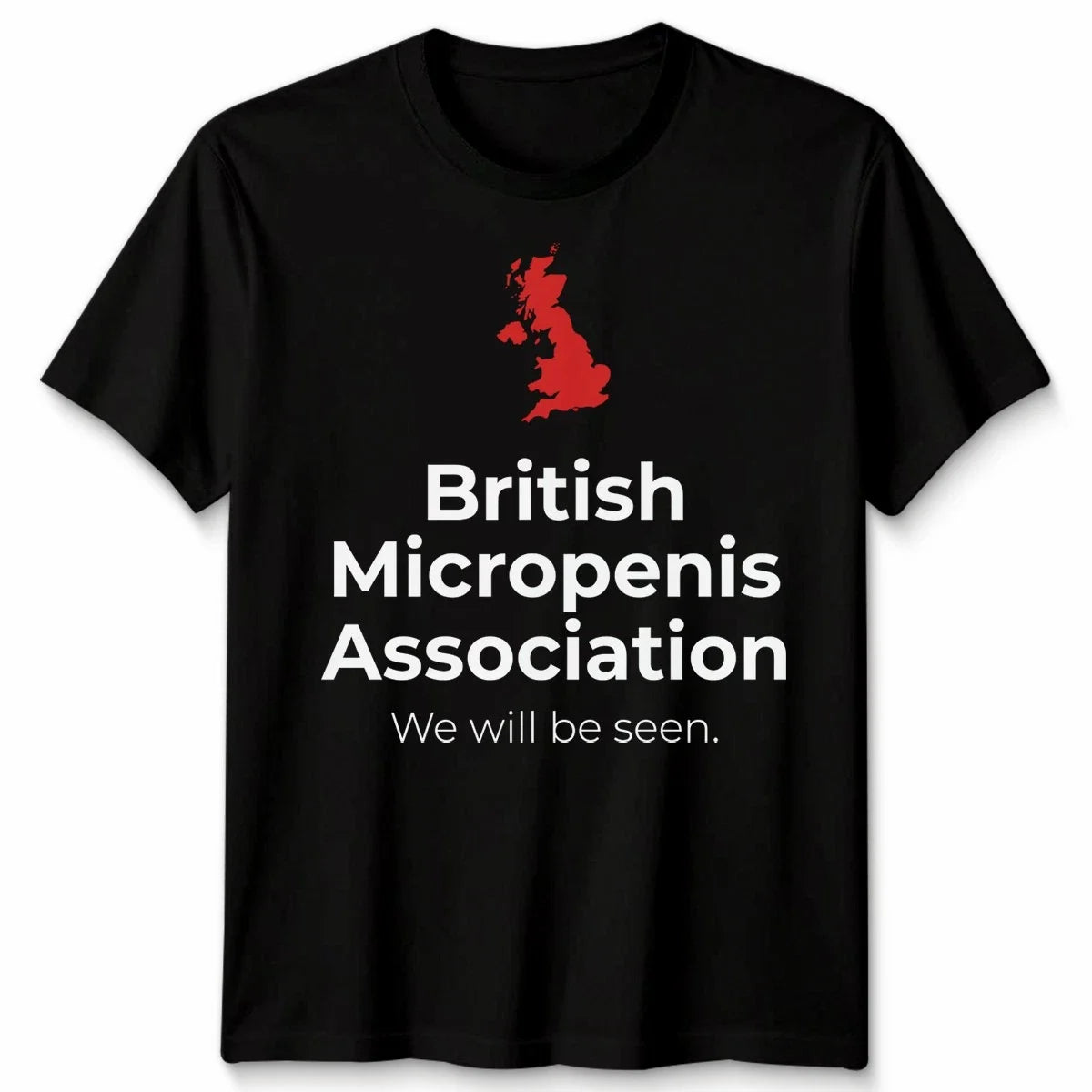British Micropenis Association Unisex T Shirt Funny Embarrassing Stag Do Unisex