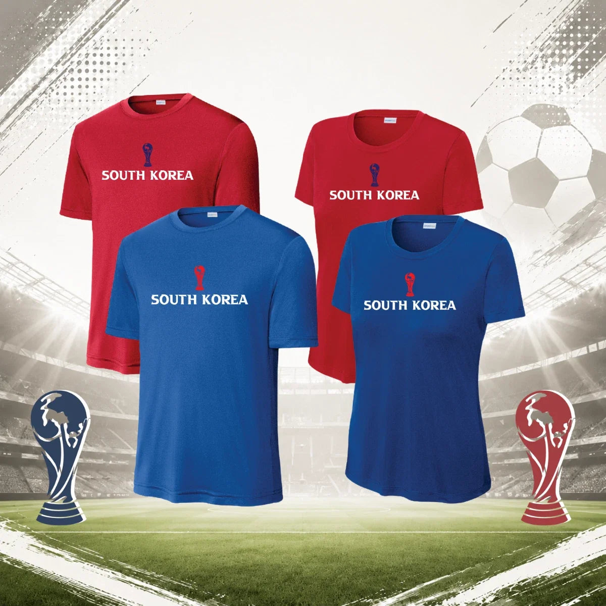 South Korea world cup jersey- SHIPS FROM FLORIDA PRIORITY MAIL Unisex